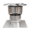 Rockford Chimney Supply Stainless Steel Flexible Chimney Liner Tee Kit, 4 Inch x 15 Feet with Blanket Insulation Kit view 2