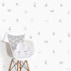 Woodland animals, Jungle Wall Decals, Baby Room Nursery art decor, Baby animals, Fox, Bear, Giraffe, baby room wall decal, Modern Nursery view 1