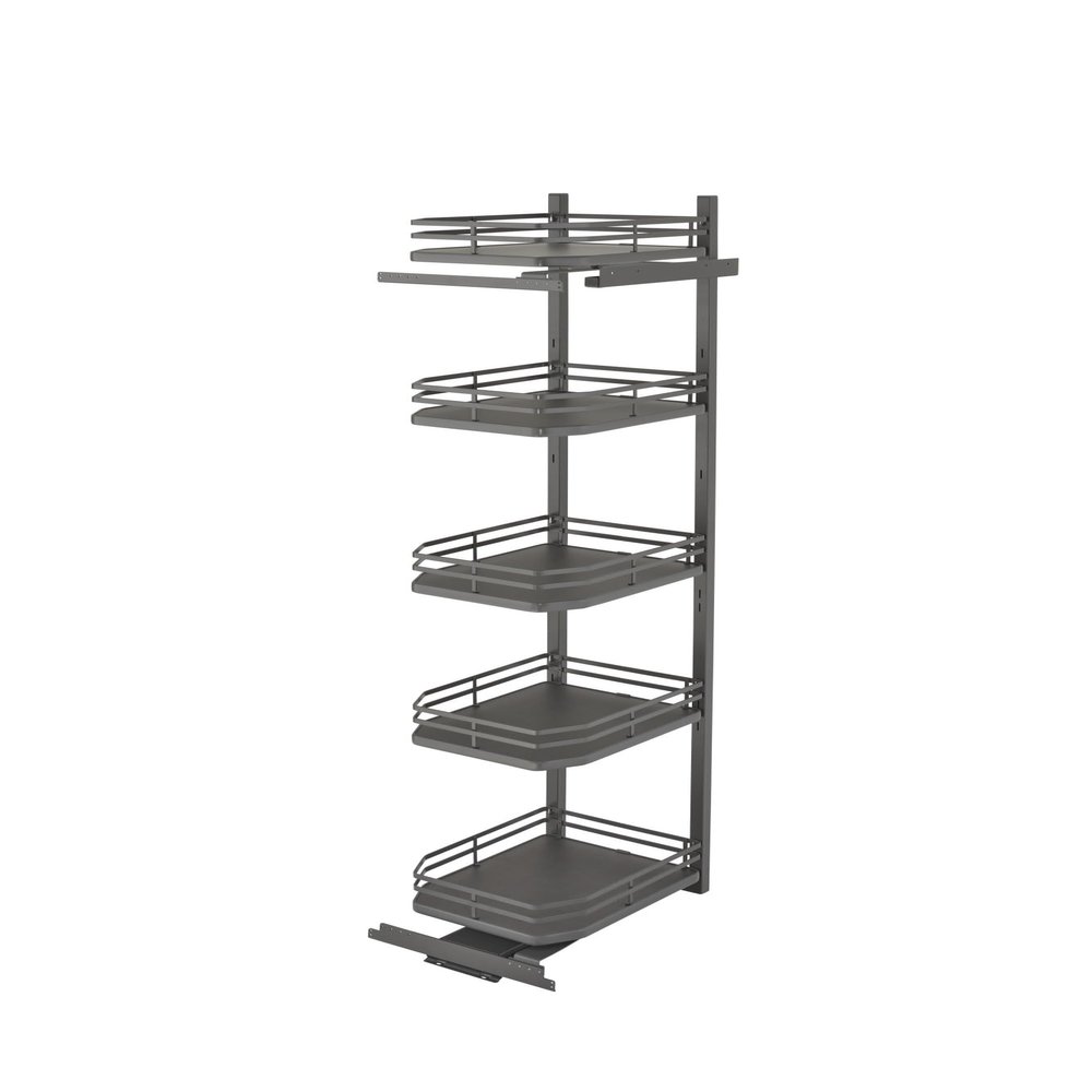 REV-A-SHELF Solid Surface Swing Out Pantry for Tall Pantry Cabinets