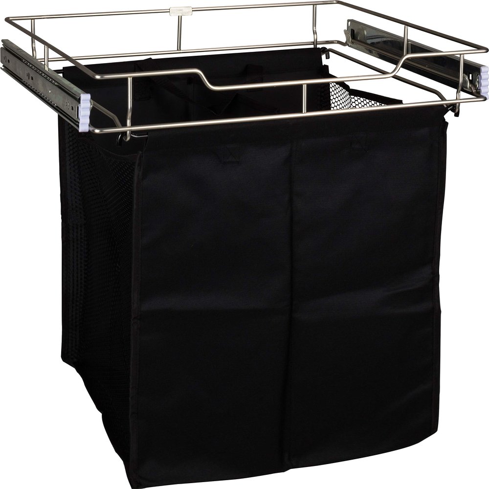 Dark Bronze 18" Pullout Hamper