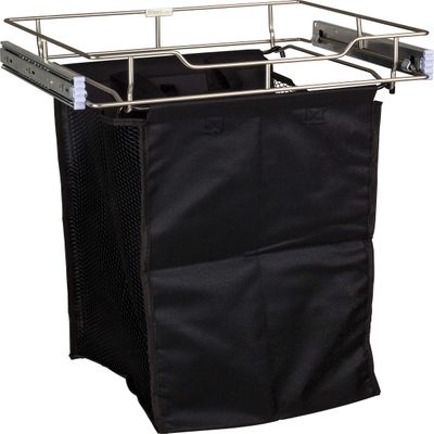 Dark Bronze 14" Pullout Hamper