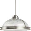Generation Lighting 65061EN3-962 Pratt Street Prismatic Pendant Hanging Modern Fixture, Two - Light, Brushed Nickel view 1