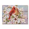 Wile E. Wood Giordano's Cardinals Wood Wall Art, Tan view 1