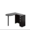 OTG Superior Laminate Series Espresso D-Island Corner Desk SL-K view 1
