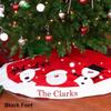 Personalized Christmas Tree Skirt - 60" (Santa, Reindeer, Snowman Tree Skirt) view 2