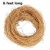 Factory Direct Craft Flexible Gold Glitter Artificial Twig Garland - 6 Feet Long view 2
