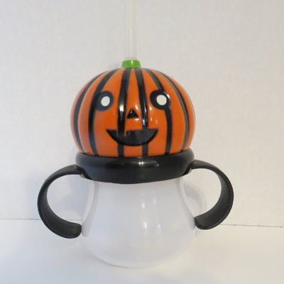 Halloween Sippy Cup Pumpkin