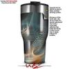 WraptorSkinz Skin Wrap compatible with 2017 and newer RTIC Tumblers 30oz Spirograph (TUMBLER NOT INCLUDED) view 2