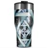 WraptorSkinz Skin Wrap compatible with 2017 and newer RTIC Tumblers 30oz Hall Of Mirrors (TUMBLER NOT INCLUDED) view 1
