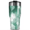 WraptorSkinz Skin Wrap compatible with 2017 and newer RTIC Tumblers 30oz Bokeh Squared Seafoam Green (TUMBLER NOT INCLUDED) view 1