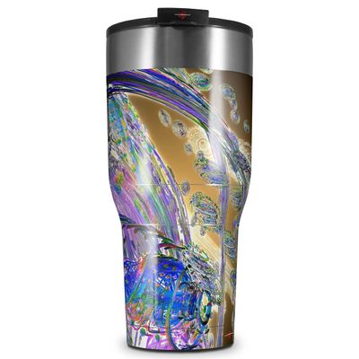 WraptorSkinz Skin Wrap compatible with 2017 and newer RTIC Tumblers 30oz Vortices (TUMBLER NOT INCLUDED)