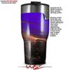 WraptorSkinz Skin Wrap compatible with 2017 and newer RTIC Tumblers 30oz Sunset (TUMBLER NOT INCLUDED) view 2