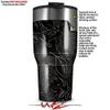 WraptorSkinz Skin Wrap compatible with 2017 and newer RTIC Tumblers 30oz Fall Pink White Brown (TUMBLER NOT INCLUDED) view 2