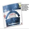 WraptorSkinz Skin Wrap compatible with 2017 and newer RTIC Tumblers 30oz Bokeh Butterflies Blue (TUMBLER NOT INCLUDED) view 4