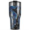WraptorSkinz Skin Wrap compatible with 2017 and newer RTIC Tumblers 30oz Broken Plastic (TUMBLER NOT INCLUDED) view 1