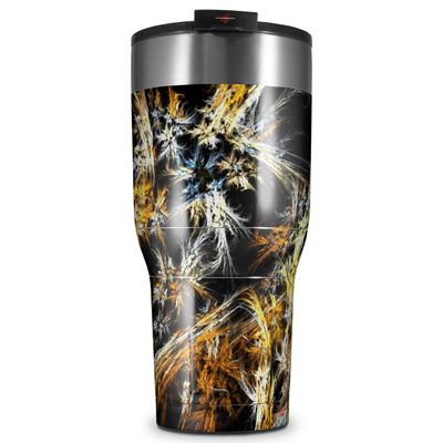 WraptorSkinz Skin Wrap compatible with 2017 and newer RTIC Tumblers 30oz Flowers (TUMBLER NOT INCLUDED)