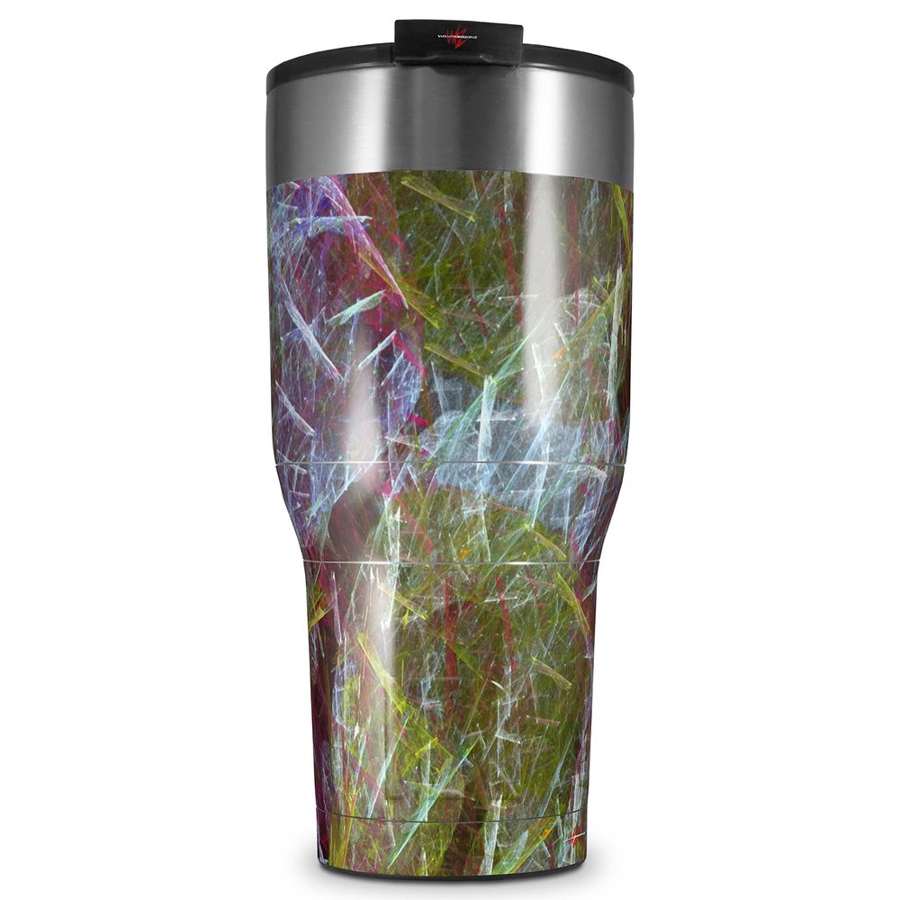 WraptorSkinz Skin Wrap compatible with 2017 and newer RTIC Tumblers 30oz On Thin Ice (TUMBLER NOT INCLUDED)