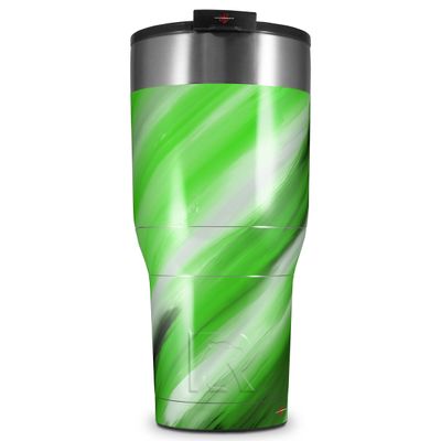 WraptorSkinz Skin Wrap compatible with 2017 and newer RTIC Tumblers 30oz Paint Blend Green (TUMBLER NOT INCLUDED)