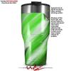 WraptorSkinz Skin Wrap compatible with 2017 and newer RTIC Tumblers 30oz Paint Blend Green (TUMBLER NOT INCLUDED) view 2