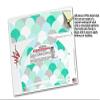WraptorSkinz Skin Wrap compatible with 2017 and newer RTIC Tumblers 30oz Brushed Circles Seafoam (TUMBLER NOT INCLUDED) view 4