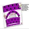 WraptorSkinz Skin Wrap compatible with 2017 and newer RTIC Tumblers 30oz Criss Cross Purple (TUMBLER NOT INCLUDED) view 4