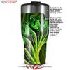 WraptorSkinz Skin Wrap compatible with 2017 and newer RTIC Tumblers 30oz Broccoli (TUMBLER NOT INCLUDED) view 2
