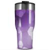 WraptorSkinz Skin Wrap compatible with 2017 and newer RTIC Tumblers 30oz Bokeh Hex Purple (TUMBLER NOT INCLUDED) view 1