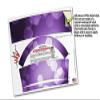 WraptorSkinz Skin Wrap compatible with 2017 and newer RTIC Tumblers 30oz Bokeh Hex Purple (TUMBLER NOT INCLUDED) view 4