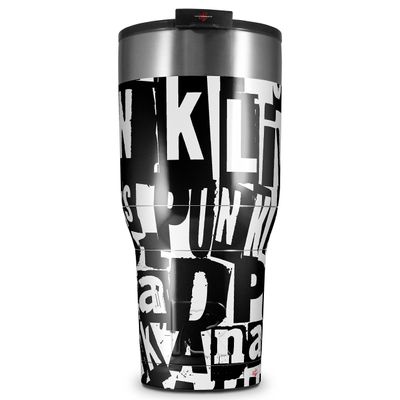 WraptorSkinz Skin Wrap compatible with 2017 and newer RTIC Tumblers 30oz Punk Rock (TUMBLER NOT INCLUDED)