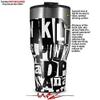 WraptorSkinz Skin Wrap compatible with 2017 and newer RTIC Tumblers 30oz Punk Rock (TUMBLER NOT INCLUDED) view 2