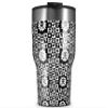 WraptorSkinz Skin Wrap compatible with 2017 and newer RTIC Tumblers 30oz Gothic Punk Pattern (TUMBLER NOT INCLUDED) view 1