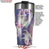 WraptorSkinz Skin Wrap compatible with 2017 and newer RTIC Tumblers 30oz Rosettas (TUMBLER NOT INCLUDED) view 2