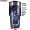 WraptorSkinz Skin Wrap compatible with 2017 and newer RTIC Tumblers 30oz Smoke (TUMBLER NOT INCLUDED) view 2