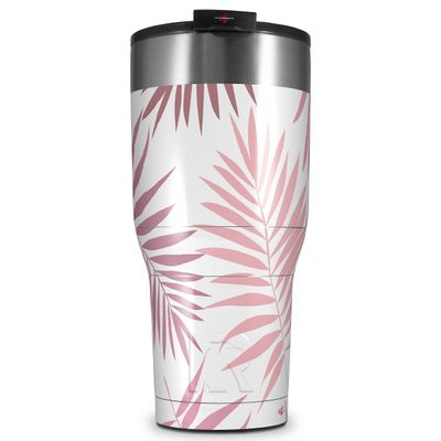 WraptorSkinz Skin Wrap compatible with 2017 and newer RTIC Tumblers 30oz Palms 02 Pink (TUMBLER NOT INCLUDED)