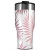 WraptorSkinz Skin Wrap compatible with 2017 and newer RTIC Tumblers 30oz Palms 02 Pink (TUMBLER NOT INCLUDED) view 1