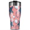 WraptorSkinz Skin Wrap compatible with 2017 and newer RTIC Tumblers 30oz Starfish and Sea Shells Pink (TUMBLER NOT INCLUDED) view 1