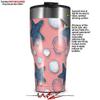 WraptorSkinz Skin Wrap compatible with 2017 and newer RTIC Tumblers 30oz Starfish and Sea Shells Pink (TUMBLER NOT INCLUDED) view 2