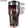 WraptorSkinz Skin Wrap compatible with 2017 and newer RTIC Tumblers 30oz Domain Wall (TUMBLER NOT INCLUDED) view 2