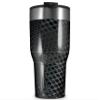 WraptorSkinz Skin Wrap compatible with 2017 and newer RTIC Tumblers 30oz Dark Mesh (TUMBLER NOT INCLUDED) view 1