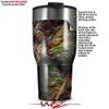 WraptorSkinz Skin Wrap compatible with 2017 and newer RTIC Tumblers 30oz Allusion (TUMBLER NOT INCLUDED) view 2