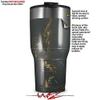 WraptorSkinz Skin Wrap compatible with 2017 and newer RTIC Tumblers 30oz Flame (TUMBLER NOT INCLUDED) view 2
