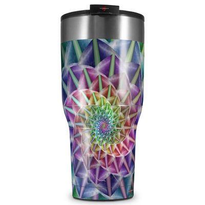 WraptorSkinz Skin Wrap compatible with 2017 and newer RTIC Tumblers 30oz Spiral (TUMBLER NOT INCLUDED)