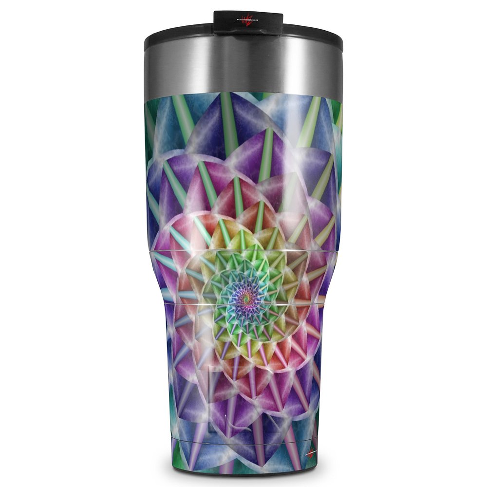 WraptorSkinz Skin Wrap compatible with 2017 and newer RTIC Tumblers 30oz Spiral (TUMBLER NOT INCLUDED)