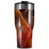 WraptorSkinz Skin Wrap compatible with 2017 and newer RTIC Tumblers 30oz Flaming Veil (TUMBLER NOT INCLUDED) view 1