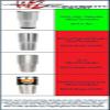 WraptorSkinz Skin Wrap compatible with 2017 and newer RTIC Tumblers 30oz Flaming Veil (TUMBLER NOT INCLUDED) view 3