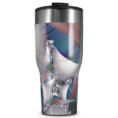 WraptorSkinz Skin Wrap compatible with 2017 and newer RTIC Tumblers 30oz Construction (TUMBLER NOT INCLUDED)