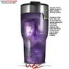 WraptorSkinz Skin Wrap compatible with 2017 and newer RTIC Tumblers 30oz Triangular (TUMBLER NOT INCLUDED) view 2