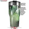 WraptorSkinz Skin Wrap compatible with 2017 and newer RTIC Tumblers 30oz Wave (TUMBLER NOT INCLUDED) view 2