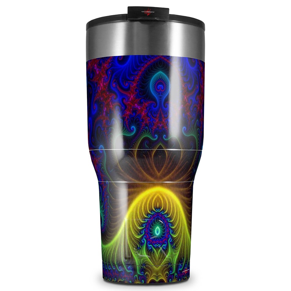 WraptorSkinz Skin Wrap compatible with 2017 and newer RTIC Tumblers 30oz Indhra-1 (TUMBLER NOT INCLUDED)