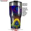 WraptorSkinz Skin Wrap compatible with 2017 and newer RTIC Tumblers 30oz Indhra-1 (TUMBLER NOT INCLUDED) view 2